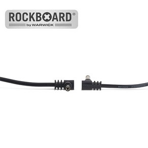 Rockboad Powe Supply Cable Black / 이펙터 DC 케이블 30cm (RBO CAB POWER 30 AA), *, 1개