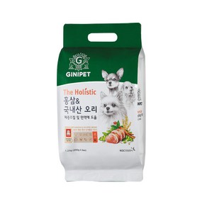 [유통기한23.12.07]지니펫 홀리스틱 홍삼함유 오리 1.2kg, 1개