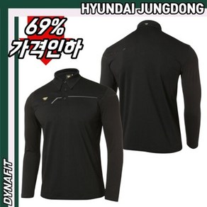 다이나핏 [정가 209000원] YMP22231 남성 프리미엄 골드라인 STRUCTURE (스트럭쳐) 긴팔 폴로티 HJDMLT