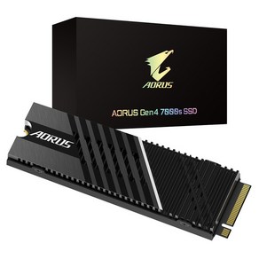 기가바이트 AORUS Gen4 7000s SSD 블랙, GP-AG70S2TB, 2TB