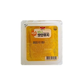 [일가집]슬림 미니 맛단무지 130g, 1개