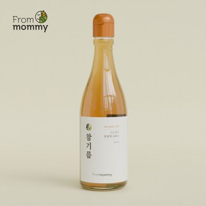 프롬마미 100% 통참깨 저온압착 참기름 350ml 고소한참기름 국민참기름