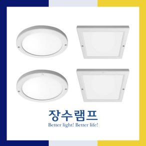 장수램프 LED 엣지 슬림 현관 복도 계단 베란다등 8인치 직부등 센서등 사각 원형 주광색 20W, 8인치 원형 직부등, 20W 주광색(하얀불빛), 1개