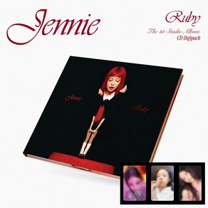 [애플뮤직 미공포 정품 포카 특전 증정] 블랙핑크 제니 루비 솔로 앨범 디지팩 DIGIPACK 버전 정규 1집 JENNIE SOLO RUBY