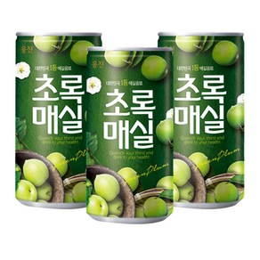 웅진 초록매실 180ml