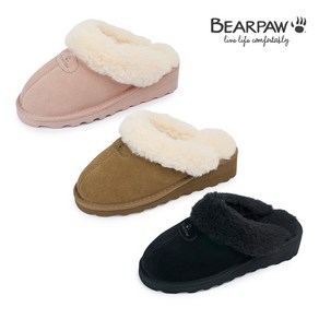 베어파우(BEARPAW) AGATA 웨지 양털슬리퍼 K2726QD 3종