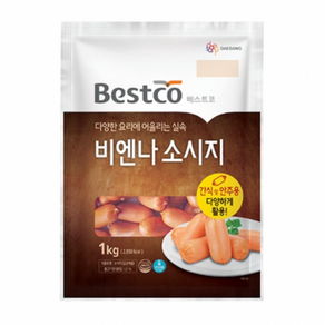 베스트코 비엔나 소시지, 1kg, 2개