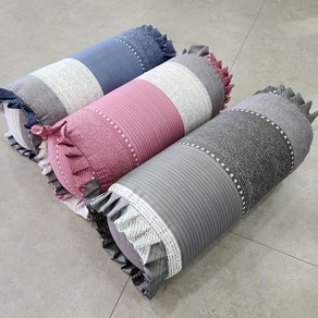 쭈앙 캔디베개 커버 원형베개 둥근 베개커버 가성비 베개커버 할머니베개 단체베개 커버