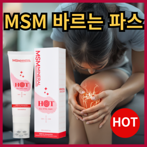 바르는 해방크림 식이유황 MSM, HOT  마사지볼 (120ml), 1개