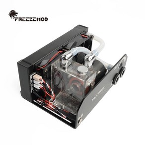 FREEZEMOD 산업용 수냉 모듈 3D 프린팅 팬 2개 키트 컴퓨터 구성 요소 SLMZ-V-T, [01] 12V 2000pm, [02] standad vesion