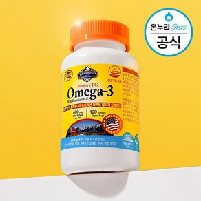 DCN 디씨엔 퍼펙트 RTG 알티지 오메가3비타민D 4개월분 600mg, 1개