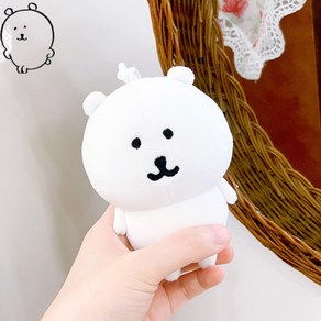 담곰이 가방고리 인형 13cm 농담곰 애착 키링 인형, 1개