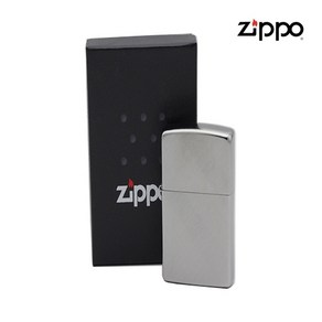 ZIPPO 웨이브 은장 Diagonal Weave 28182 지포라이터 기름라이터