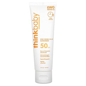 띵크 베이비 아기 유아 선크림 SPF50 89ml, 1개