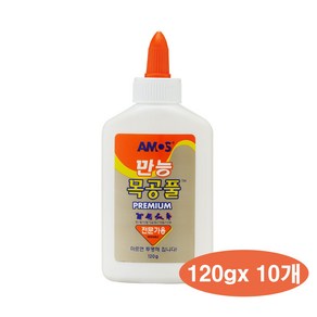 아모스 만능 목공풀 120g, 10개