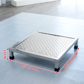 안전발판 작업용 매장 보조 발받침대 도배 정원용, (40X40X10CM), 1개