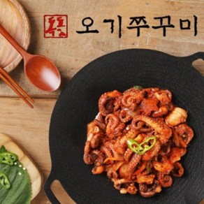 오기쭈꾸미 500g 캠핑 밀키트, 매운맛, 5개