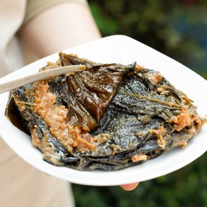 순창 콩잎장아찌 된장 삭힌콩잎 이기남, 500g, 1개