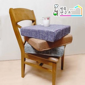 아트박스/방콕연구소 높은 키높이방석 두꺼운 성인 식탁의자 쿠션 (10cm)