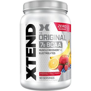 엑스텐드 Xtend 오리지널 BCAA 파우더 넉아웃 후르트 펀치 1.22kg, 1개