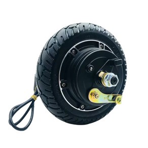 전동킥보드모터 8 인치 24V36V48V350W 브러시리스 P4065, 36V350W 드럼 브레이크 모터 (8 인치, 1개