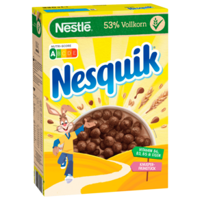 네슬레 Nestle 네스퀵 시리얼 크런치 블렉퍼스트, 330g, 1개