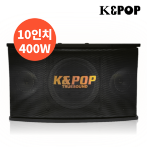 K&POP 노래방스피커 코인노래방 업소용스피커 KPS-501 대형마트 행사장 10인치 400W 단품