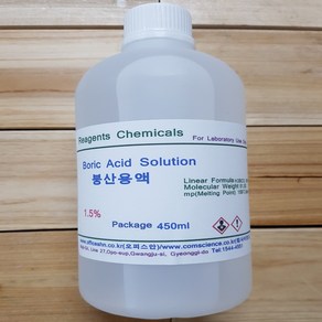 오피스안 붕산용액1.5% 화)450ml Boric Acid Solution 시약