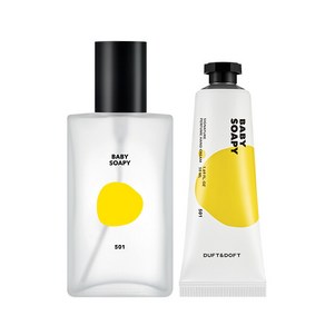 더프트앤도프트 베이비소피 바디 퍼퓸 바디미스트 80ml + 베이비소피 핸드크림 50ml, 단일속성, 1개