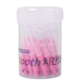 아투스 치간칫솔 I형 L 1.5mm 핑크, 30개입, 1개