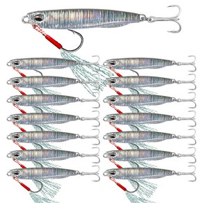 치승 CD 메탈지그(10g 15g 20g 25g 30g 40g)삼치 농어 갈치 우럭 배스 볼락 고등어, 30g-(15p/세트), LSY-3, 1개