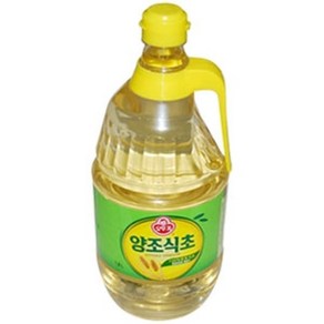 오뚜기 2배 양조식초 1.8L 식품 > 장/소스 소스/드레싱/식초 식초/음용식초/미림 기타식초, 1개