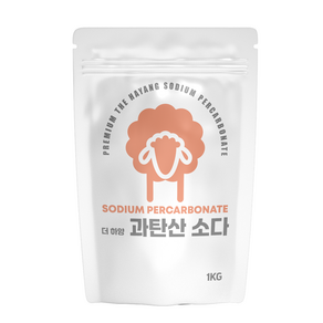 더 하양 과탄산소다 프리미엄 계량스푼 포함, 1개, 1kg