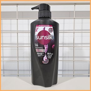 태국 썬실크(Sunsilk) 컨디셔너 블랙샤인 Black Shine, 3개, 380ml