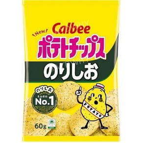 Calbee 가루비 일본 포테이토 감자 칩 노리시오 60g x 12개