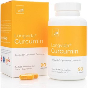 vP Longvida Cucumin 바이탈리티 프로 롱비다 커큐민 400mg 90캡슐, 1개, 90정