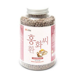 갑당약초 홍화씨환 350g 병타입 홍화씨 백출 멸치 함유, 2개