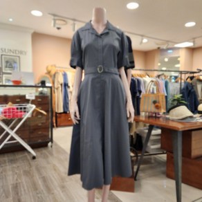 BCBG [올앤선드리] 루이 OP 원피스 _ A4F7O609 43 [D/GREEN]