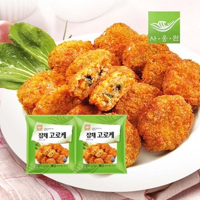 사옹원 잡채고로케 1kg, 2개