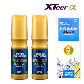 현대 엑스티어 알파프로(전문가용) 가솔린 휘발유 경유 디젤 500ml, 1세트, 디젤/경유, 2개