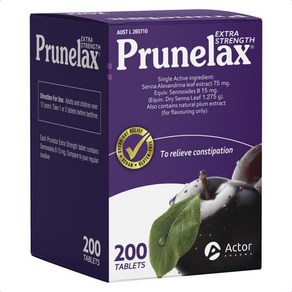 호주 프루넬락스 퀘변 장건강 전용 사이즈 40정/80정/200정 Punelax Exclusive Size 40/80/200 Tablets, 200정, 1개