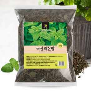 레몬밤효능 레몬밥 레몬밤차 Lemon Balm, 200g, 1개