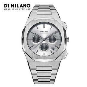 디원밀라노 D1 MILANO CHBJ03 크로노그래프 41.5mm 남성메탈시계 백화점AS