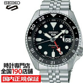 SEIKO SKX Sports Style GMT SBSC001 세이코 스포츠 모델 맨즈 손목시계 자동권 블랙