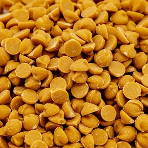 Mini Butterscotch Drops Bulk Size Baking Chips ( 미니 버터스카치 드롭 대량 크기 베이킹 칩(1파운드. 재밀봉 가능한 지퍼 잠금 스탠드