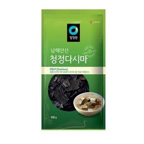 청정원 남해안산 청정 다시마 150g, 2개