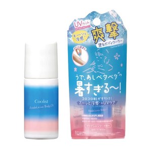 쿨리스트 아세달렌 바디 UV SPF50+ PA++++ 자외선 차단제 롤온타입 냉감 워터프루프 효과 자외선 차단 선스크린 UV 내수성 최고치 아쿠아 샴푸향, 1개