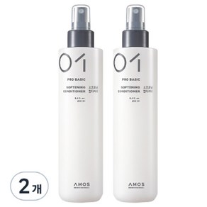 아모스 소프트닝 컨디셔너 1+1, 250ml, 2개