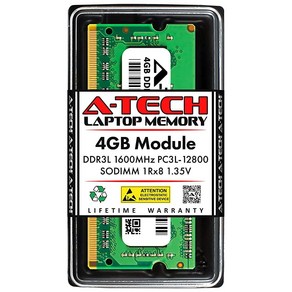 A-Tech 시놀로지 RAM 1600DDR3-4G용 4GB 교체 DDR3/DDR3L 1600MHz PC3L-12800 SODIMM 1Rx8 1.35V NAS DiskStation