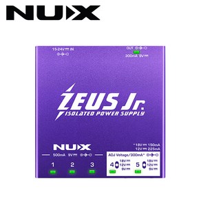 NuX - ZEUS J / 초소형 저잡음 독립접지 파워서플라이, *